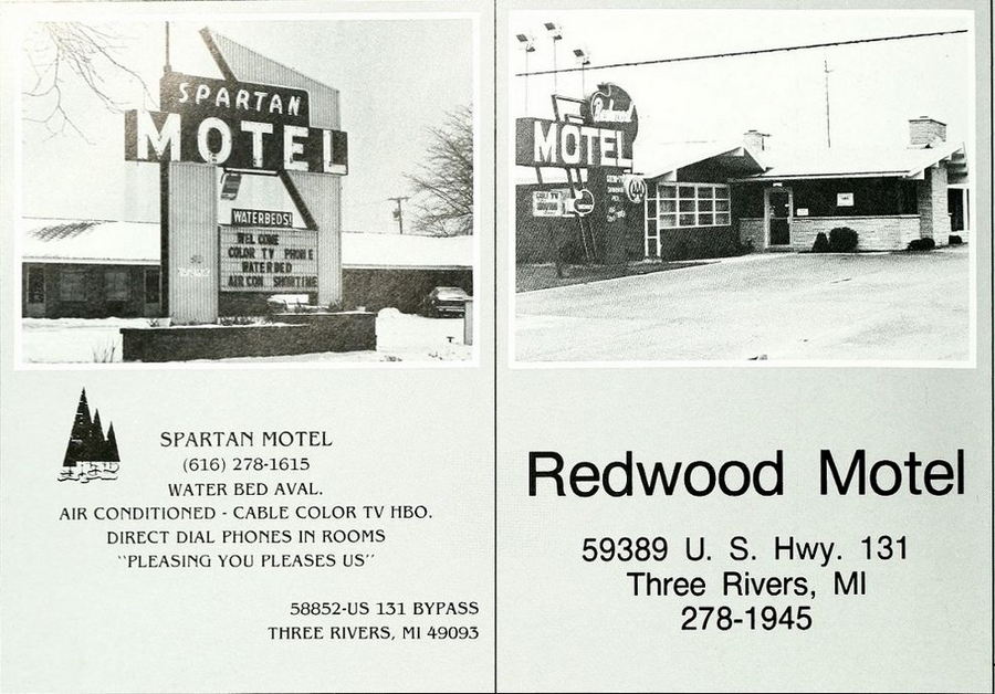 Spartan Motel - 1986 Three Rivers High School Yearbook (newer photo)